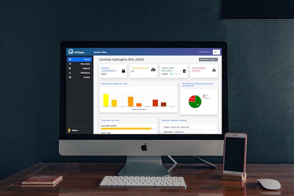 Interface ATEXpert back-office